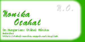 monika otahal business card